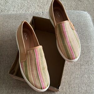 Rainbow color loafers